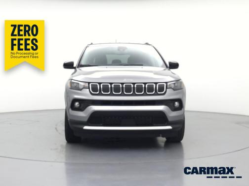 Silver 2022 Jeep Compass Limited