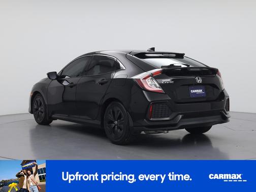 Black 2017 Honda Civic EX