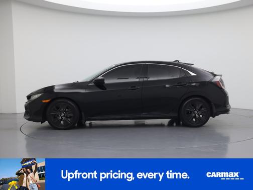 Black 2017 Honda Civic EX