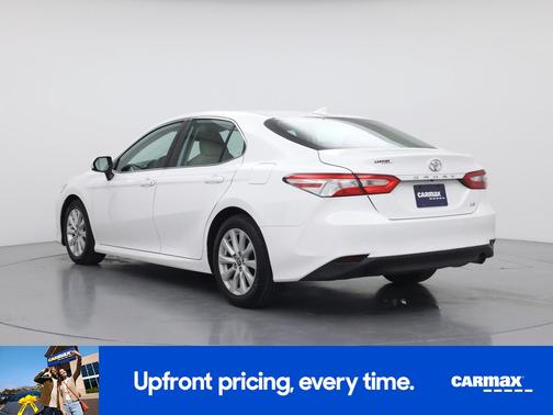 White 2020 Toyota Camry LE