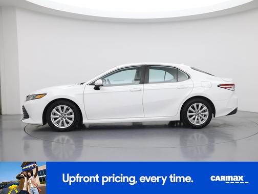 White 2020 Toyota Camry LE