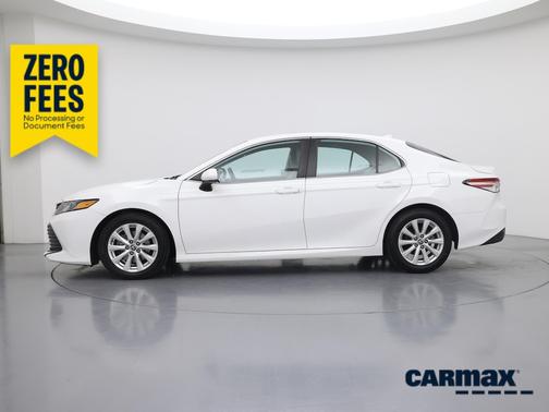 White 2020 Toyota Camry LE