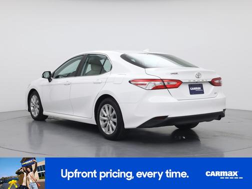 White 2020 Toyota Camry LE
