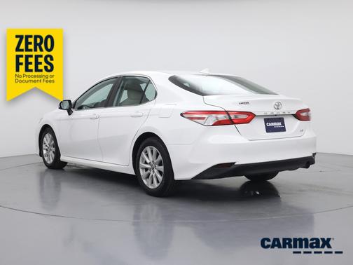 White 2020 Toyota Camry LE