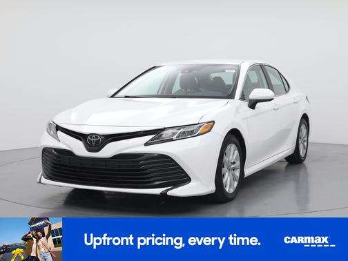 White 2020 Toyota Camry LE