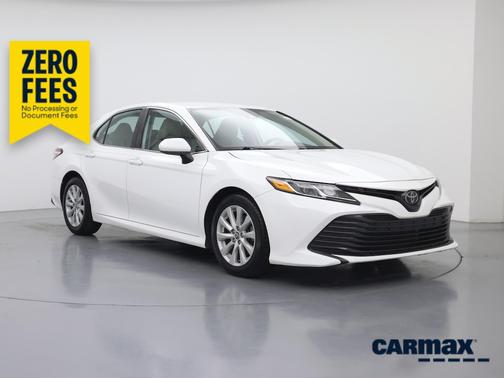 White 2020 Toyota Camry LE