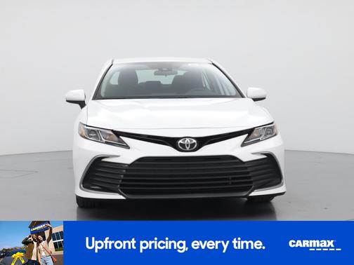White 2021 Toyota Camry LE