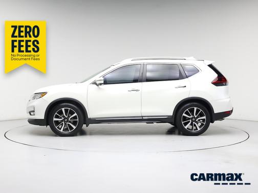 White 2020 Nissan Rogue SL