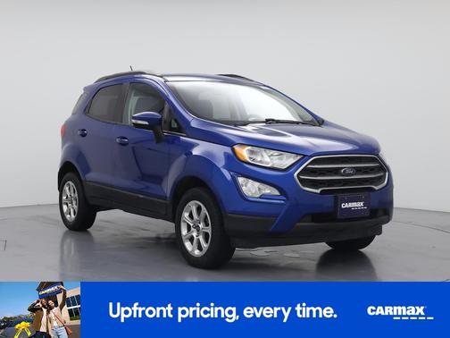 Blue 2020 Ford EcoSport SE
