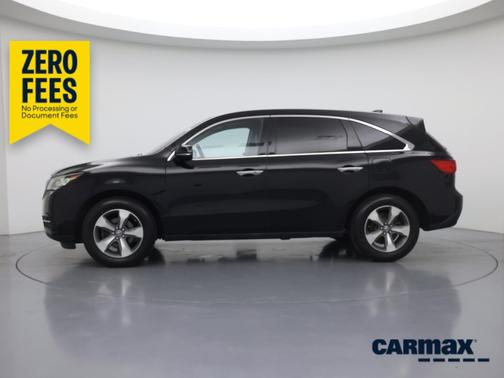 Black 2016 Acura MDX