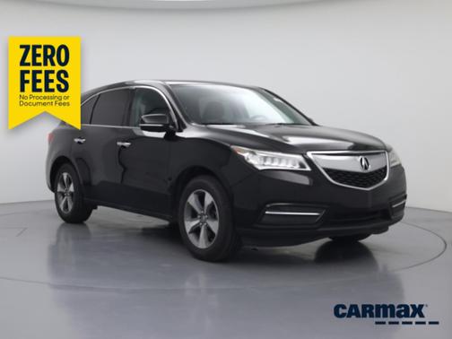 Black 2016 Acura MDX