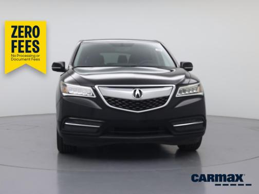 Black 2016 Acura MDX