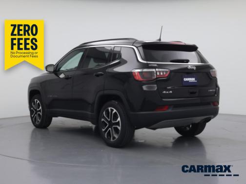 Black 2022 Jeep Compass Limited