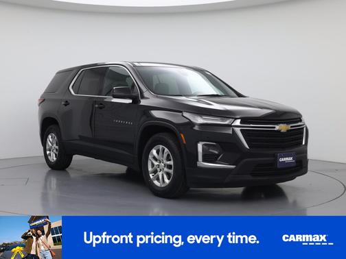 Black 2022 Chevrolet Traverse LS