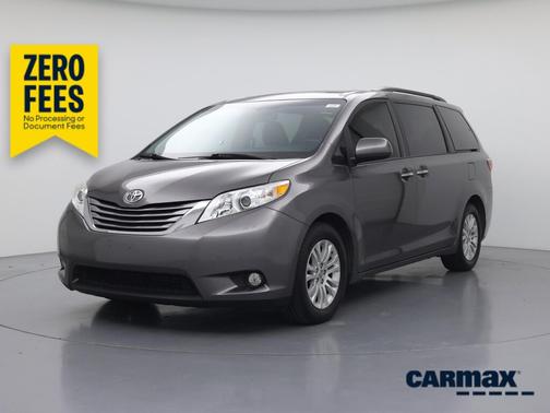 Gray 2017 Toyota Sienna XLE