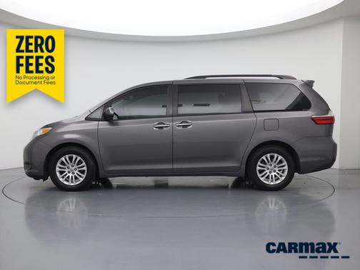 Gray 2017 Toyota Sienna XLE