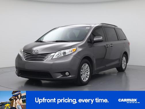 Gray 2017 Toyota Sienna XLE