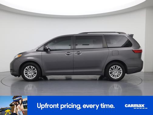 Gray 2017 Toyota Sienna XLE