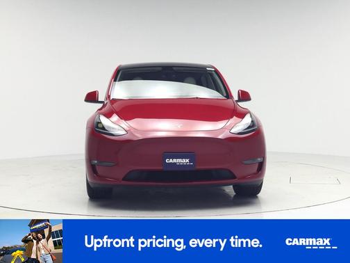 Red 2023 Tesla Model Y Long Range