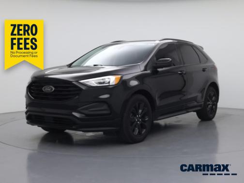 Black 2022 Ford Edge SE