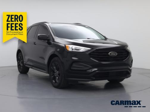 Black 2022 Ford Edge SE