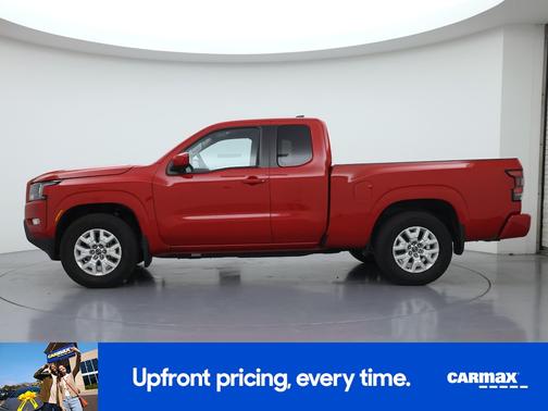 Red 2024 Nissan Frontier SV