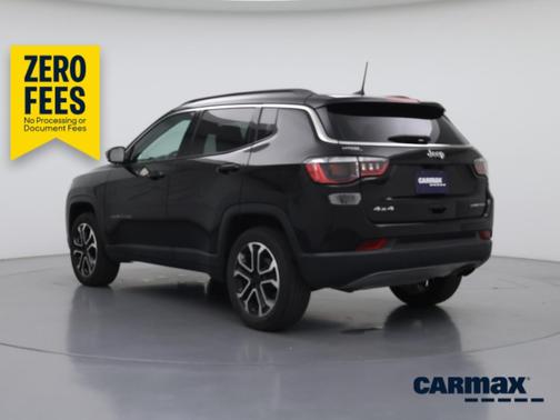 Black 2022 Jeep Compass Limited