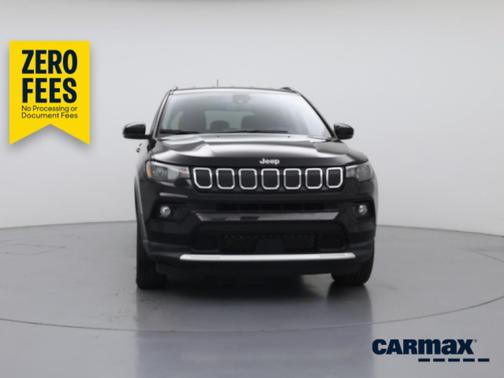 Black 2022 Jeep Compass Limited