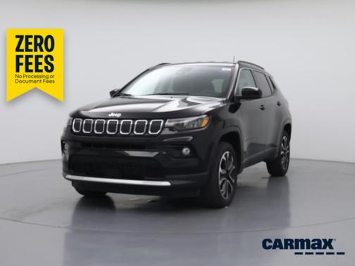 Black 2022 Jeep Compass Limited