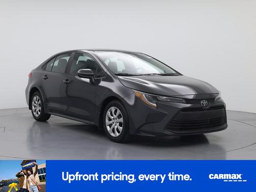 Black 2023 Toyota Corolla LE