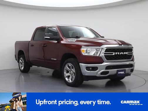 Red 2022 RAM 1500 Bighorn