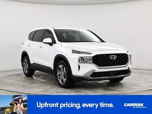 White 2023 Hyundai SANTA FE SE