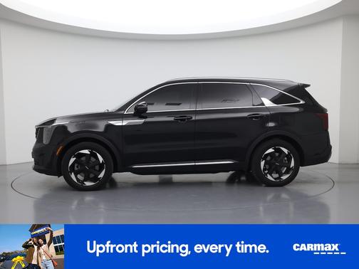 Black 2025 Kia Sorento Hybrid EX