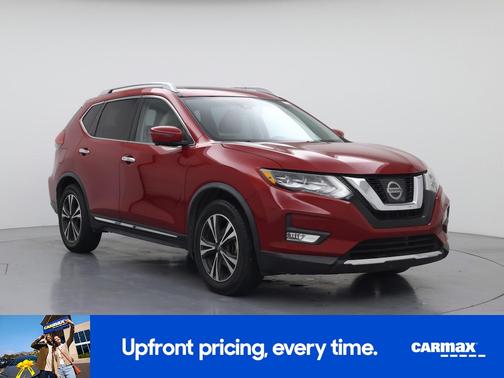 Red 2017 Nissan Rogue SL