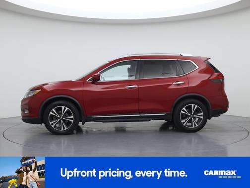 Red 2017 Nissan Rogue SL
