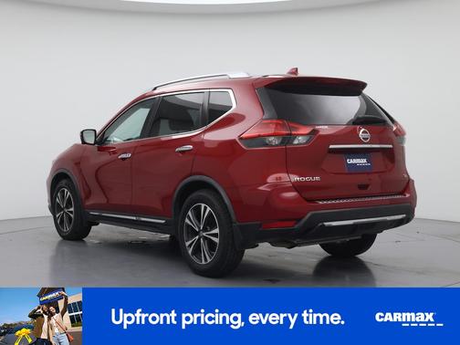 Red 2017 Nissan Rogue SL