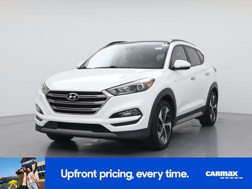 White 2018 Hyundai TUCSON Limited