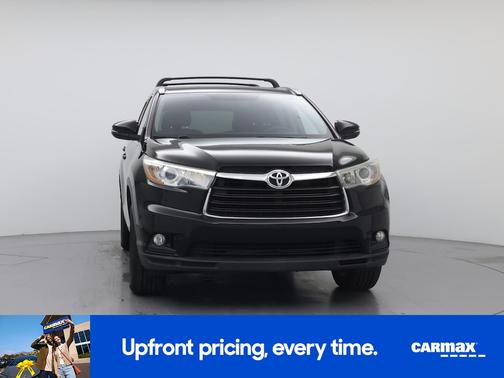 Black 2015 Toyota Highlander XLE