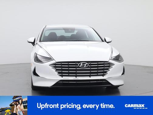 White 2023 Hyundai SONATA Hybrid SEL