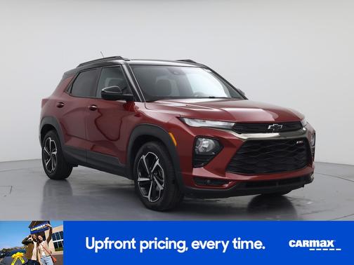 Red 2021 Chevrolet Trailblazer RS