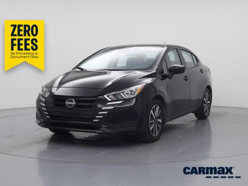 Black 2024 Nissan Versa S
