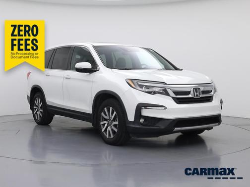 White 2020 Honda Pilot EX-L