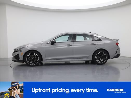 Gray 2021 Kia K5 GT-Line