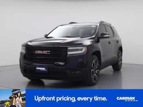 Blue 2021 GMC Acadia SLE