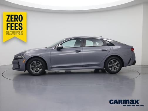 Gray 2021 Kia K5 LXS