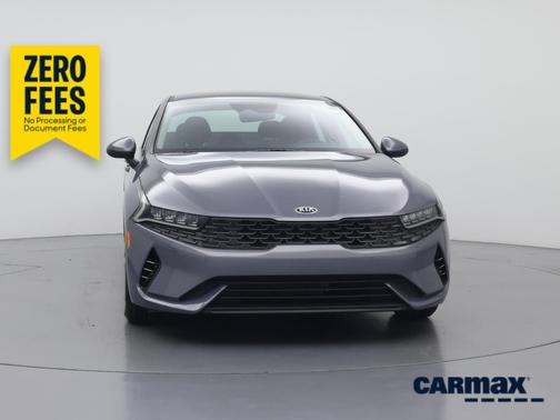 Gray 2021 Kia K5 LXS
