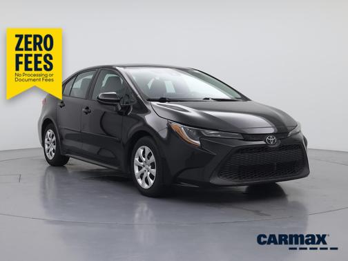 Black 2020 Toyota Corolla LE