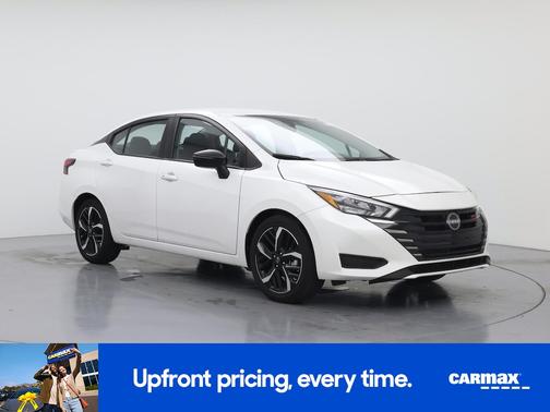 White 2024 Nissan Versa SR