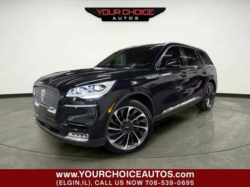 Infinite Black 2021 Lincoln Aviator Reserve AWD