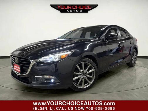 Jet Black Mica 2018 Mazda Mazda3 Grand Touring